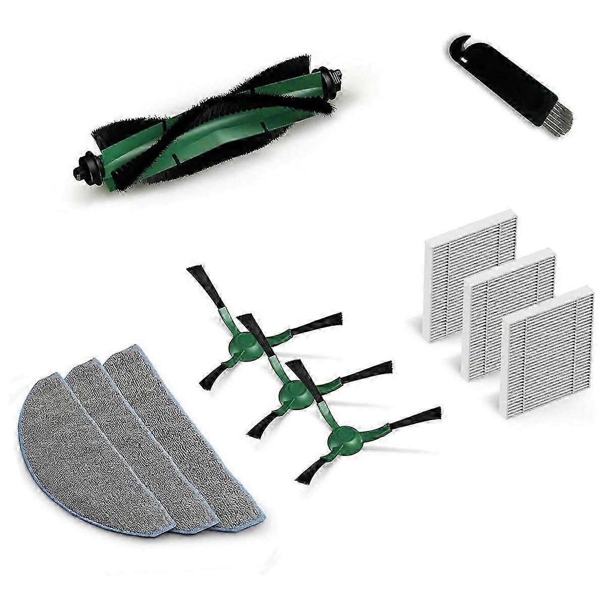 Compatible with Combo Essential Y0112 Robot Vacuum Cleaner Hepa Filter Main Side Brush Mop Cloth Spa