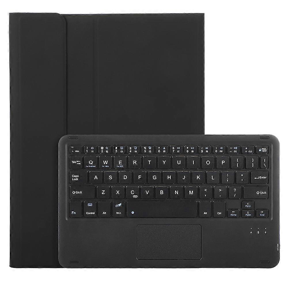 A09B-A Candy Color TPU Touch Bluetooth Keyboard Leather Tablet Case with Pen Holder