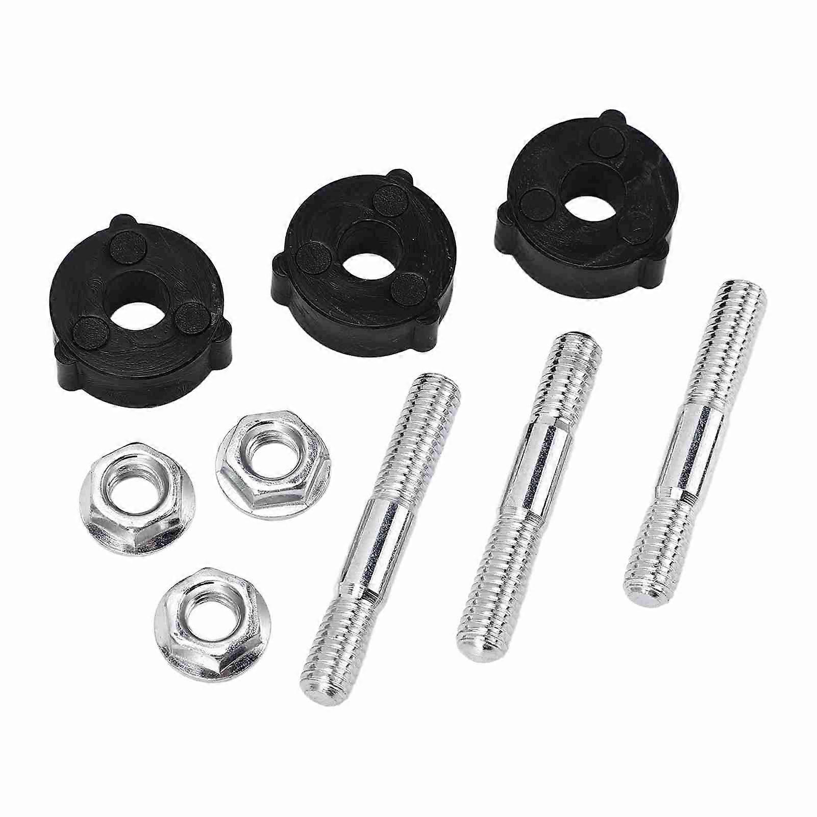 Fuel Rail Hardware Kit Metal Plastic Fuel Rail Spacers Studs Nuts Set Replacement for Acura Integra 1990‑2001 