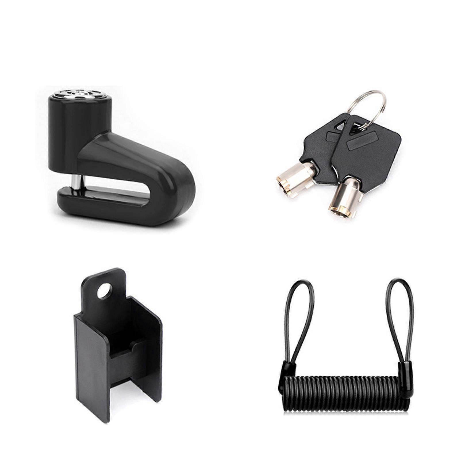 Disc Brake Lock Antitheft Alarm Sound Reminder Wheel Security Locks for Mountain Road Cycling Rotors Scooters Bikes BK1