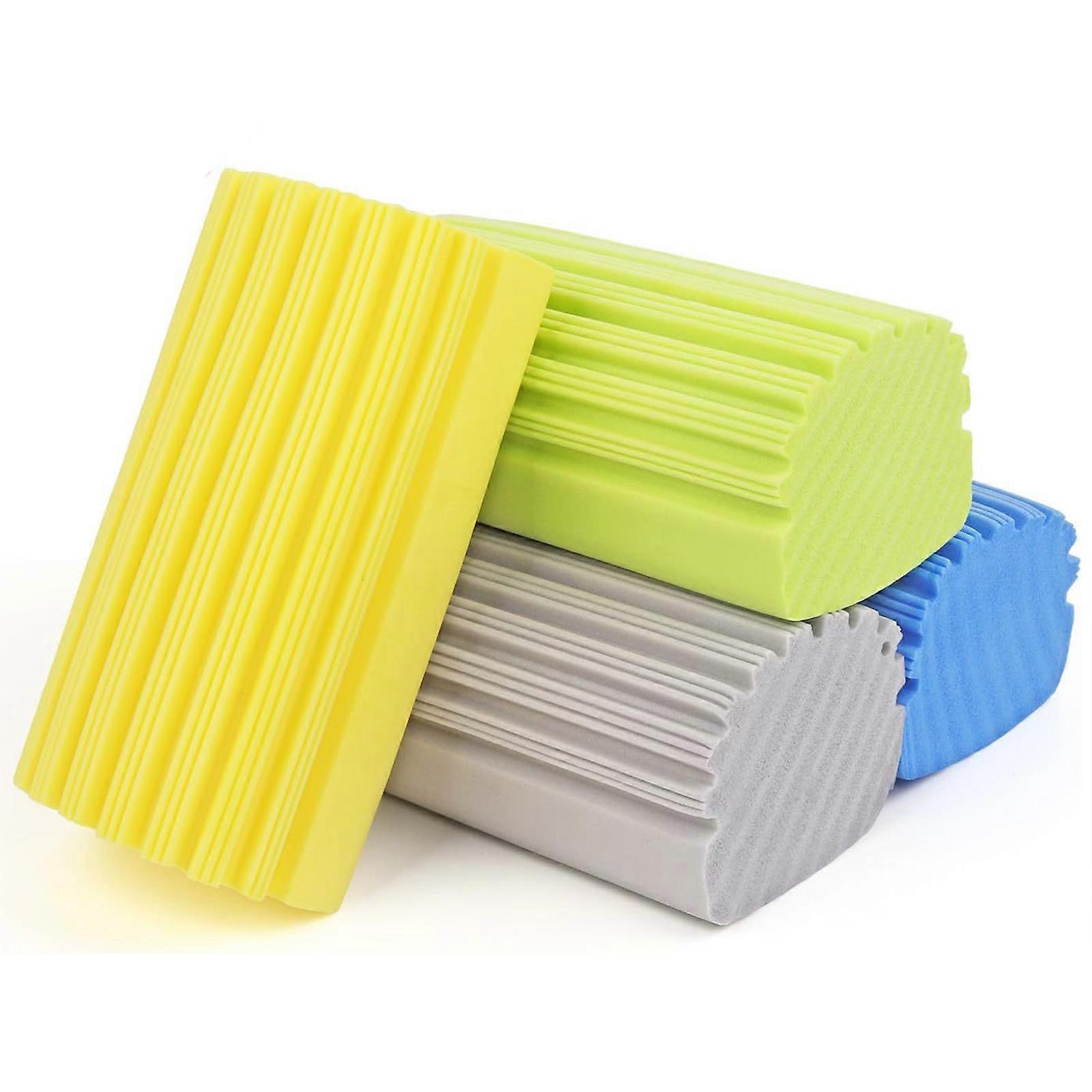 4PCS Dusting Sponge Damp Dusters Magic Sponge Eraser Sponge Cleaning Supplies