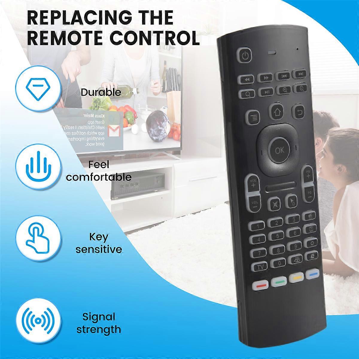 MX3 Air Mouse Wireless Backlit 2.4G RF for Tx3 H96 Android TV Box