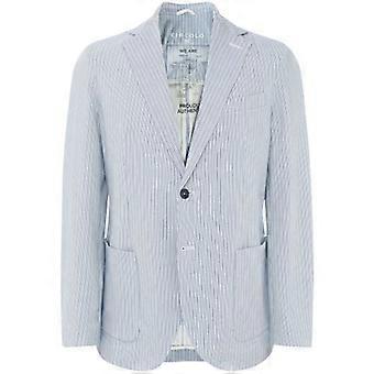 Circolo 1901 Slim Fit Striped Blazer