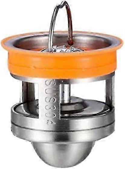 Sink Drain Plug, Stainless Steel Floor Drain Core(Style B)