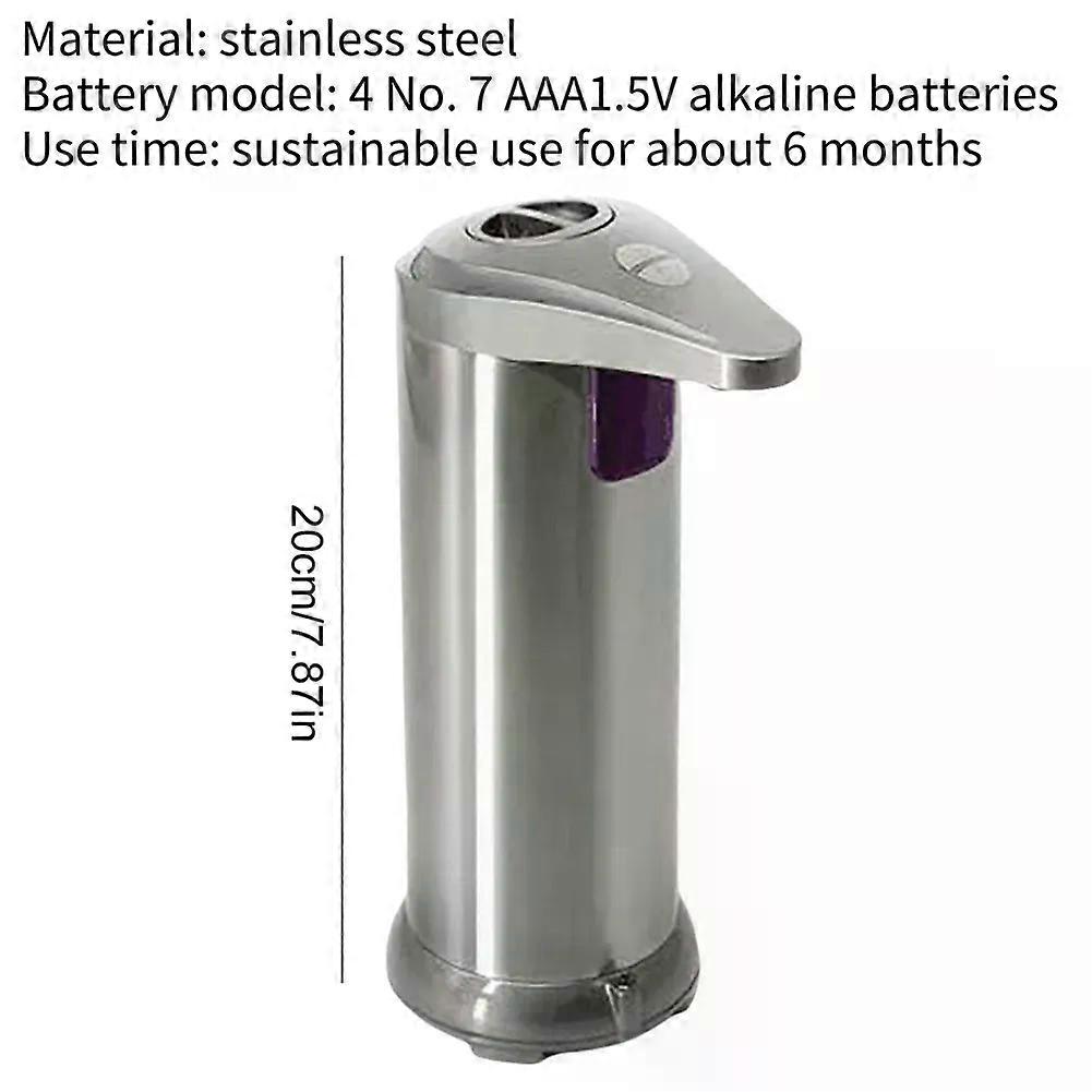 Automatic Soap Dispenser Infrared Motion Sensor Touchless Soap Dispenser Electric Automatic Soap Dispenser for Kitchen Bathroom