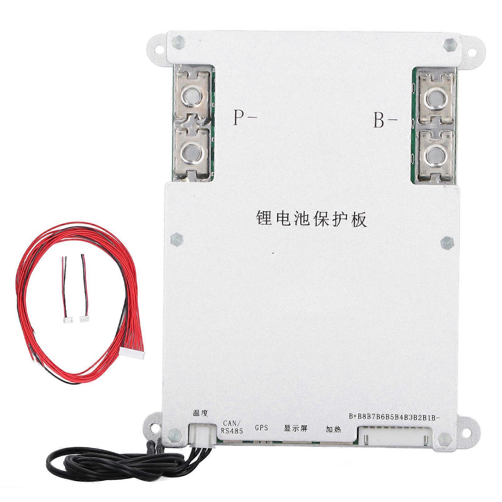 4 to 8 String 200A 2A Equalizing Current Smart Lithium Battery Protection Board for Sightseeing Cars Scooters