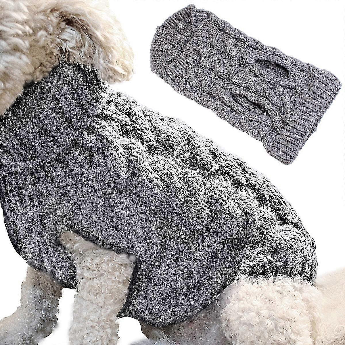 Dog Sweater Vest Warm Coat Pet Soft Knitting Wool