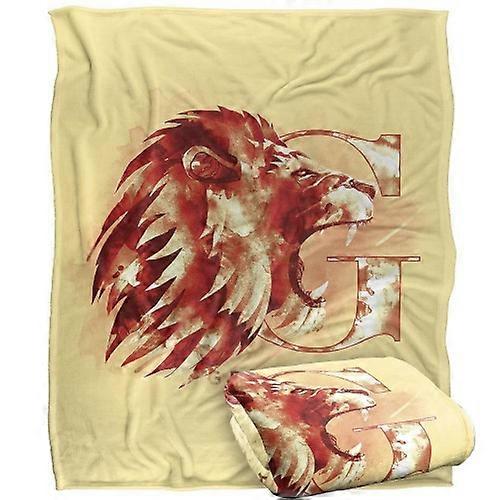 Harry Potter Gryffindor Ink Splatter Blanket