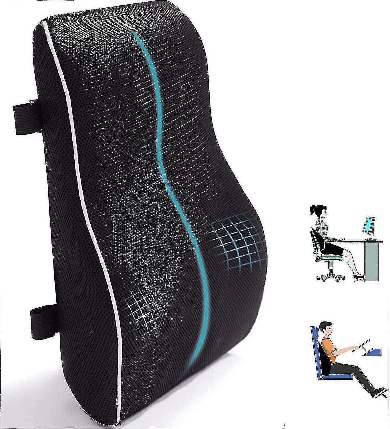 Lumbar Support Pillow For Office Chairs Back Support Pillow For Cars, Computers, Game Chairs, Reclin