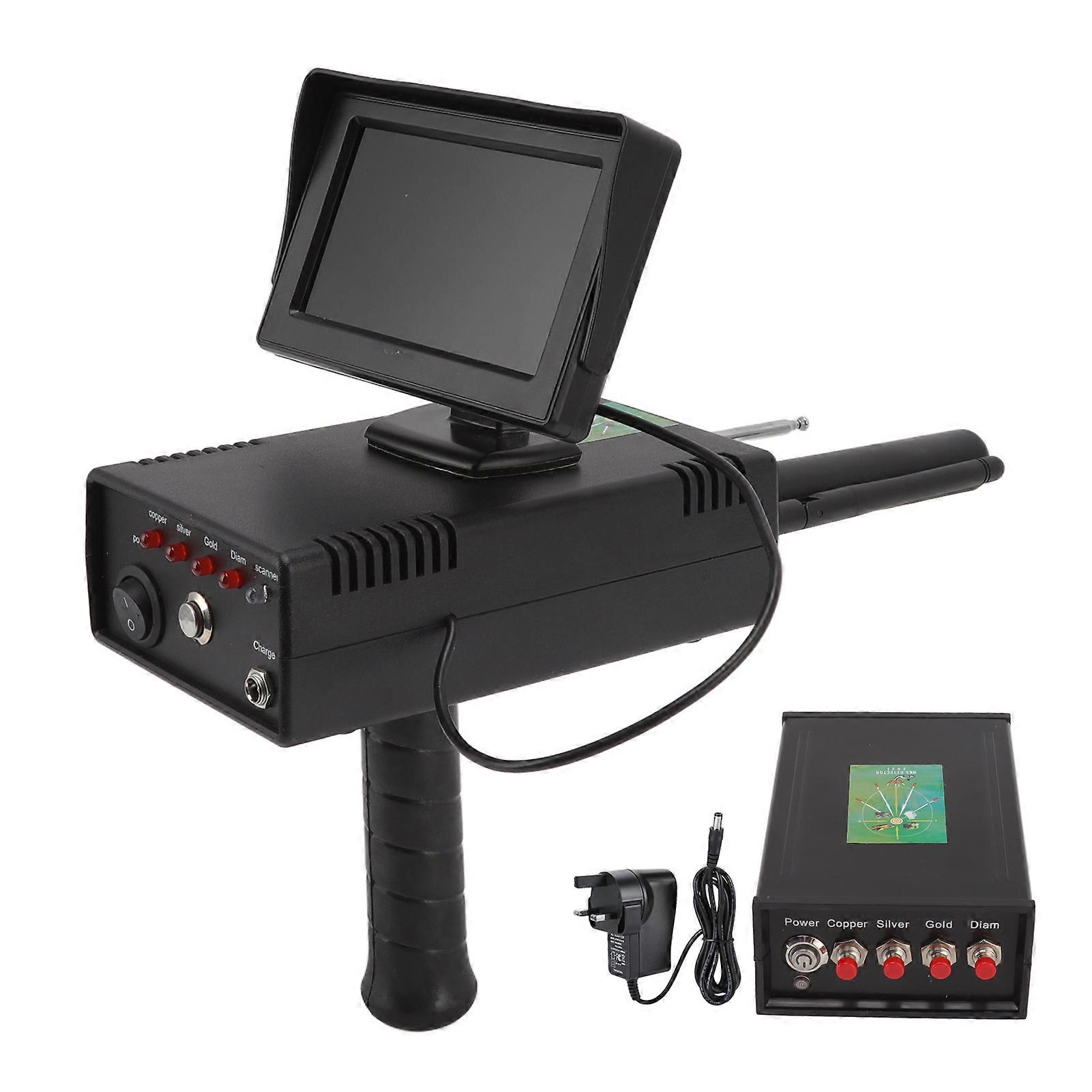 1000 متر المدى المعادن محدد تحت الأرض 20M عمق للكشف عن المعادن مع عرض لكنوز الذهب