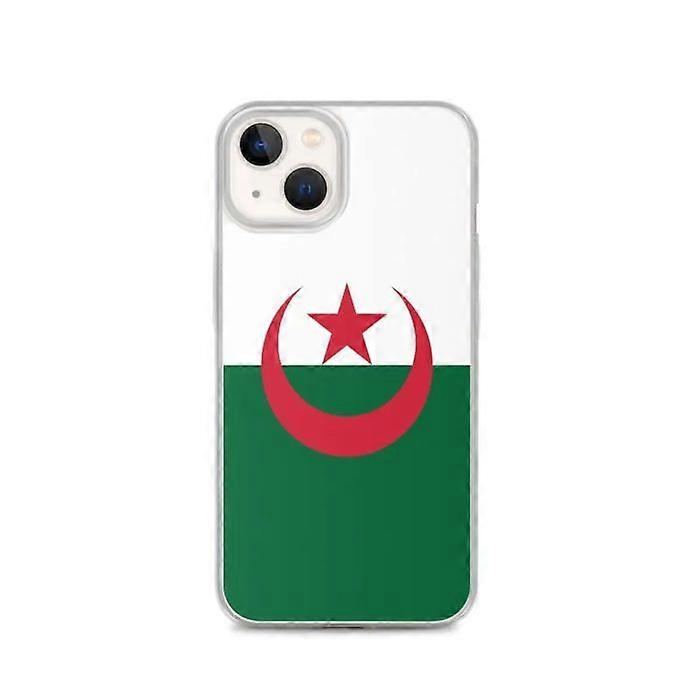 iPhone Case - PIXELFORMA - iPhone 13 - Flag of Algeria - Soft Silicone - Lightweight Design