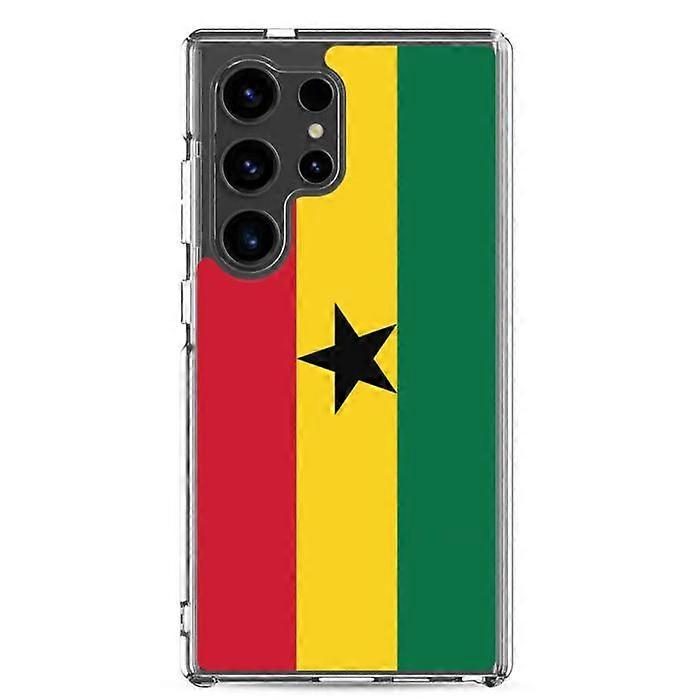 Phone Case - Samsung - Galaxy S20 - Ghana Flag - Flexible - Multicolored