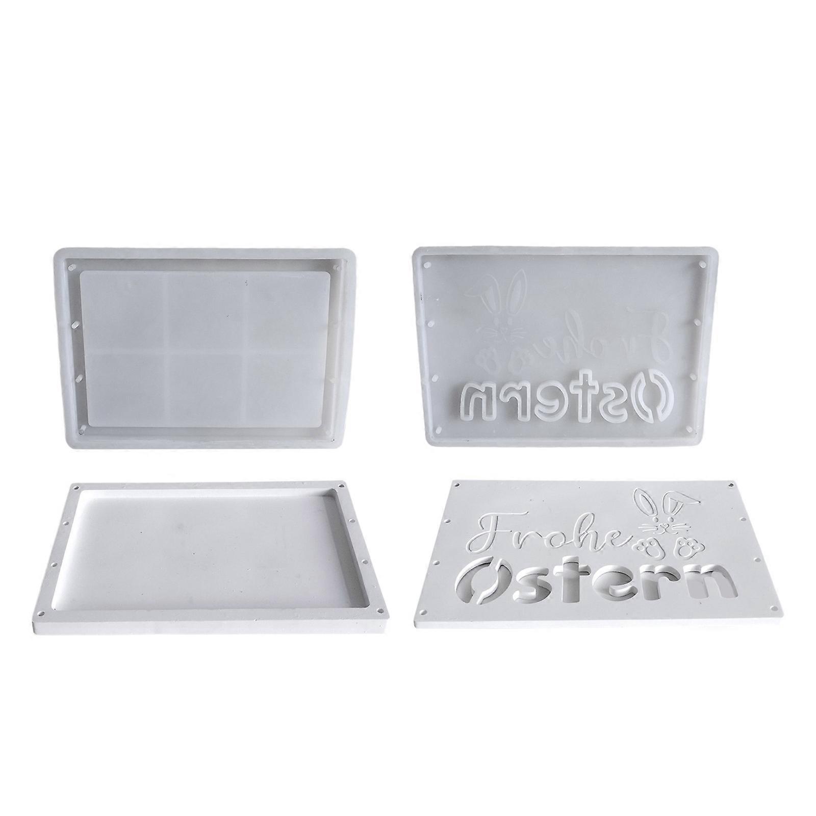 Reusable Silicone Molds Realistic Rabbit Pattern Handmade Moulds Set Silicone Texture Great for Creative Gift Box Making Multicolor