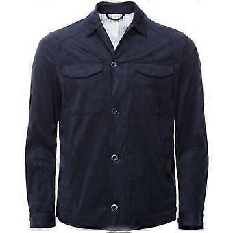 Seinse Faux Suede Pocket Jacket