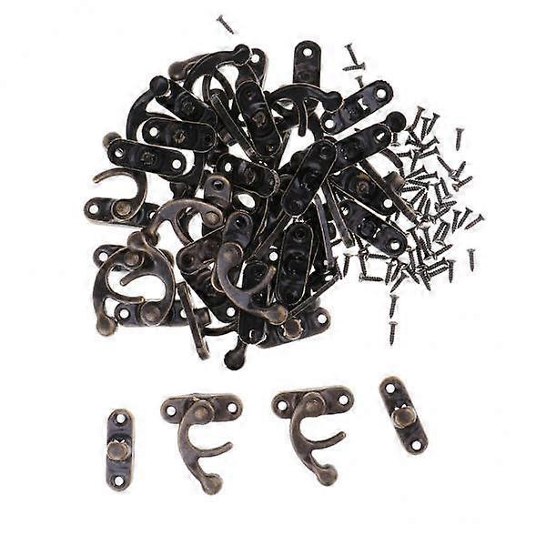 Rustic Wooden Box Locking Hardware Kit - 40 Pieces