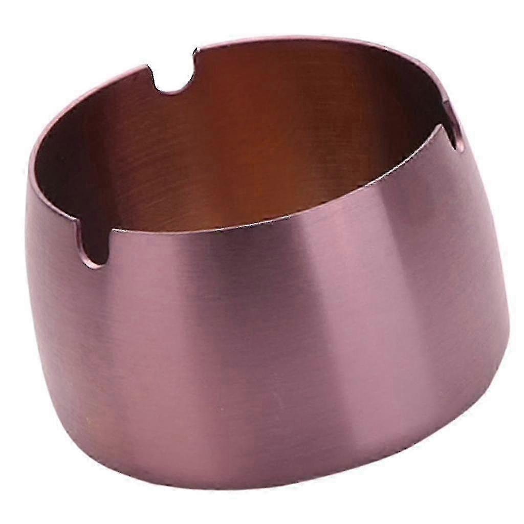 家庭用スチールアッシュトレイ - ローズゴールドL