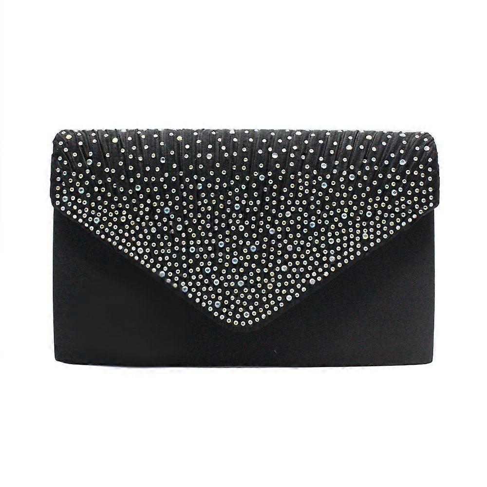 Women's Clutch Bags Rectangular Replacement Solid Tote Bag Black