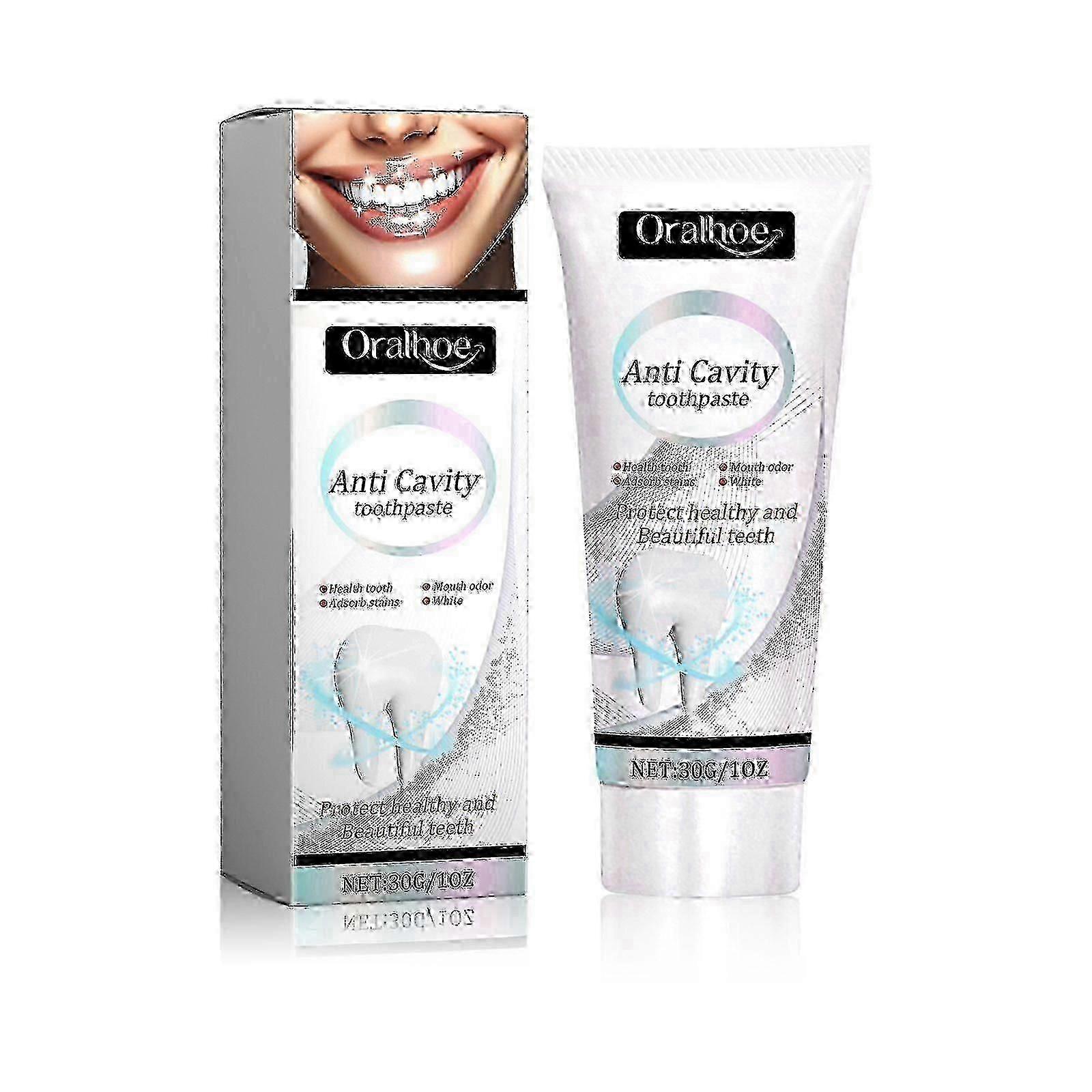 Anti Cavity Toothpaste, Deep Clean Tartar Stain Whitening Mouth Protection Fresh Breath Cleaning Toothpaste