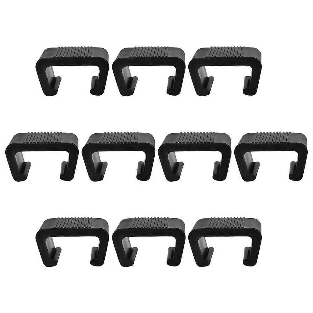 10pcs Wicker Sofa Clips Sturdy Rattan Chair Clamps for Securing Garden Furniture Preventing Movement Between Sections for Patio and Outdoor Use