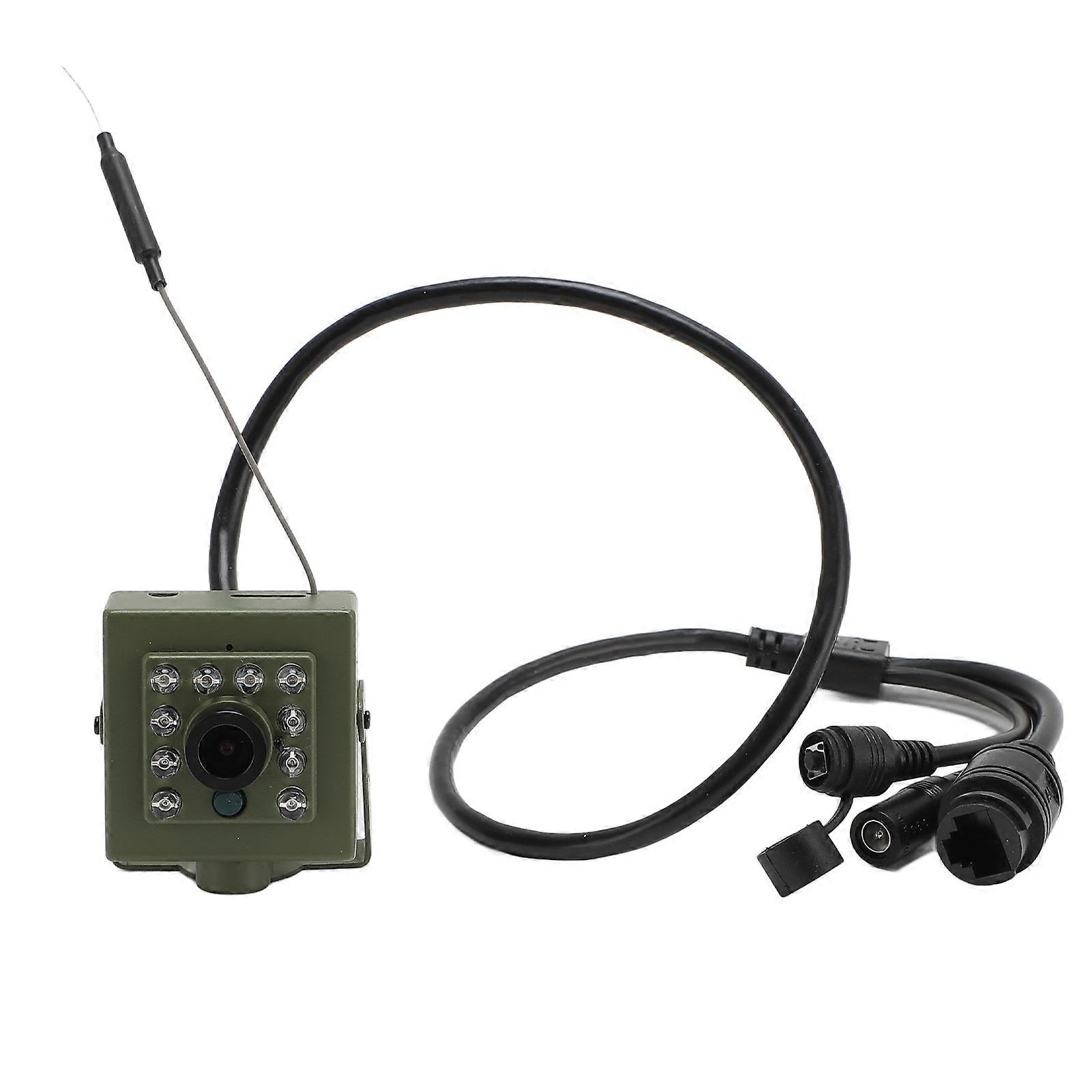 Wireless Indoor Security Camera with 10 LED Night Vision and Wide Angle Infrared Light