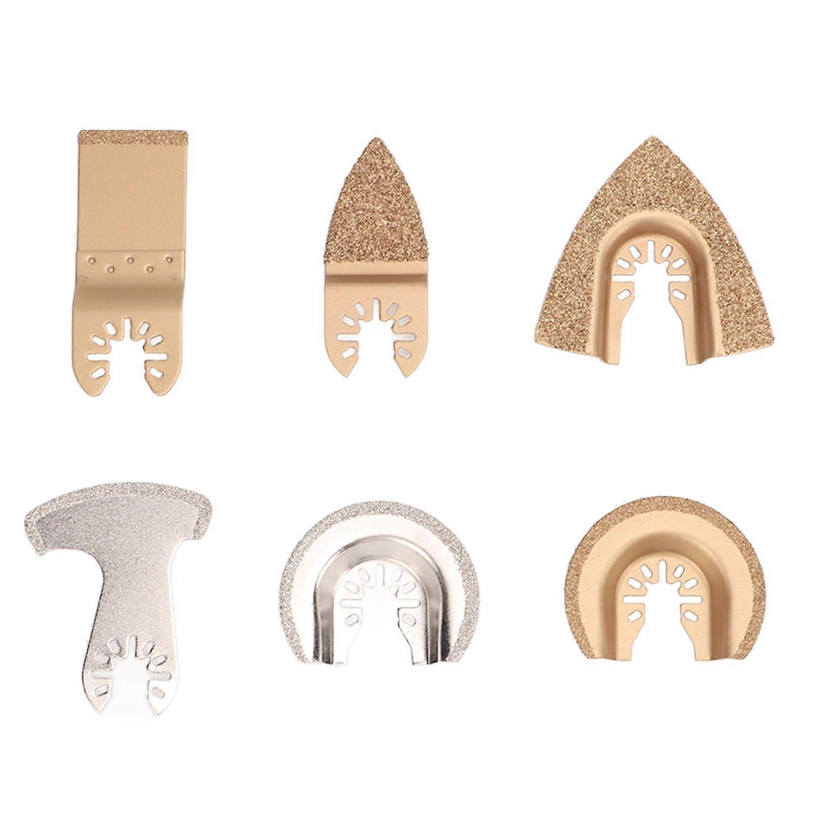 Høykvalitets 6-delt sett med multifunksjonelt tilbehør til trimmemaskin