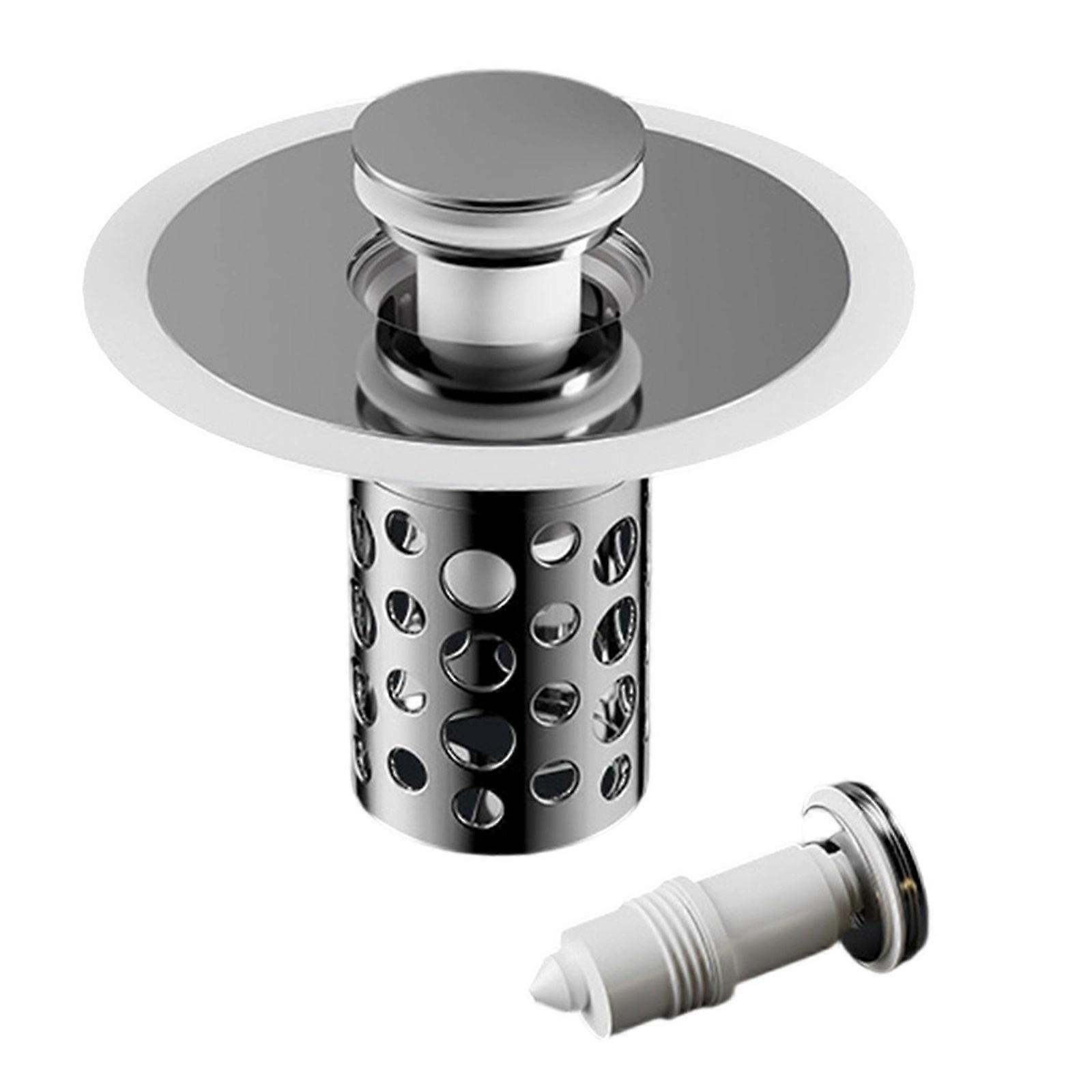 Sturdy Bathtubs Drain Stoppers Bounces Designs Efficient Drain Collector Without Clog Filters With 1.25 1.5Inch
