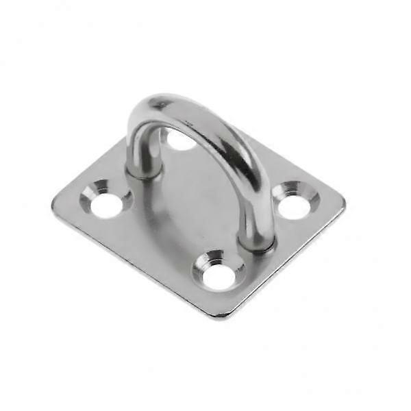 5-6pack Heavy Duty 304 Stainless Steel Square Pad Eye Plate Shade Sail Sailboat