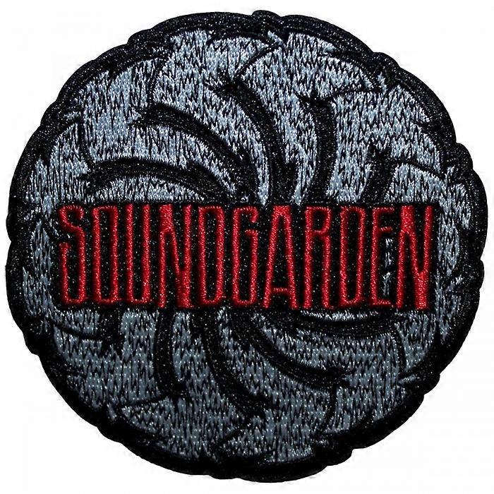 Soundgarden Swirly Logo opstrijkbare patch