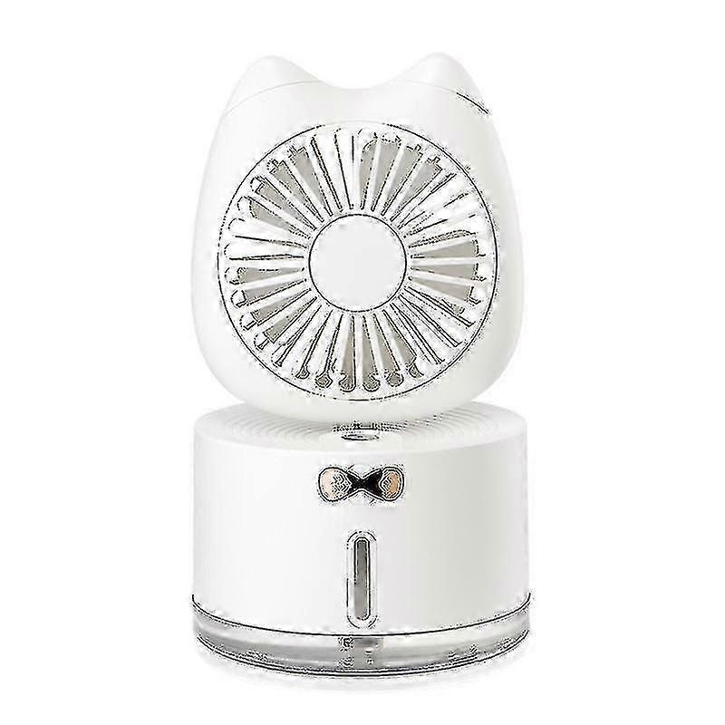 Humidifier Fan Multi-function Three-in-one Spray Aromatherapy Machine Usb Plug-in Rechargeable Night