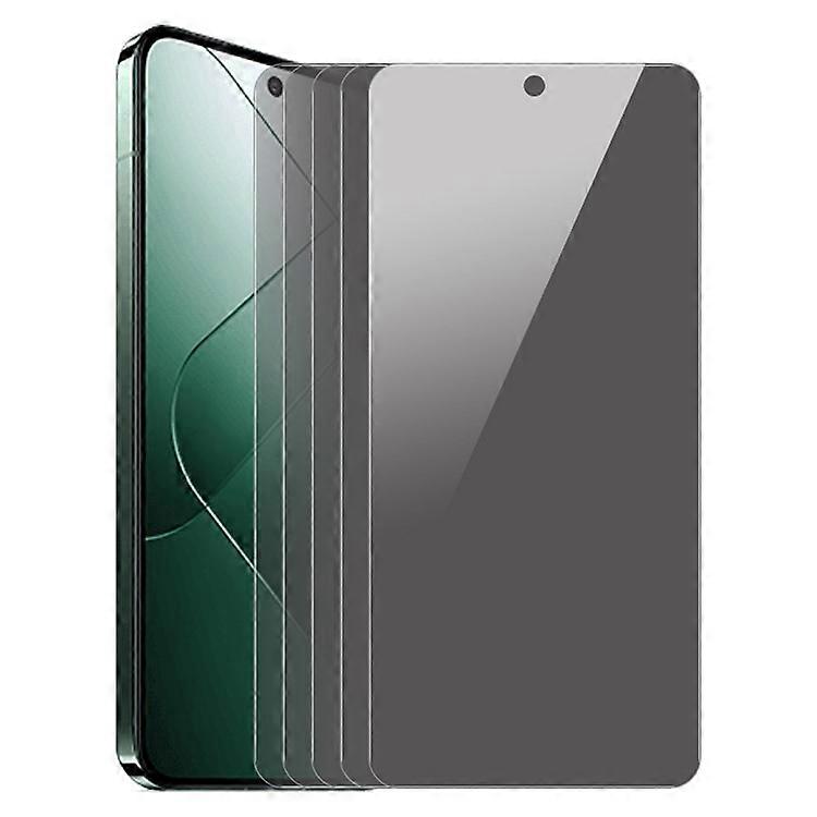 ENKAY HAT PRINCE 5PcsXiaomi 14アンチスパイフルスクリーンプロテクターHDクリアハイアルミニウムシリコンガラスフィルムに対応