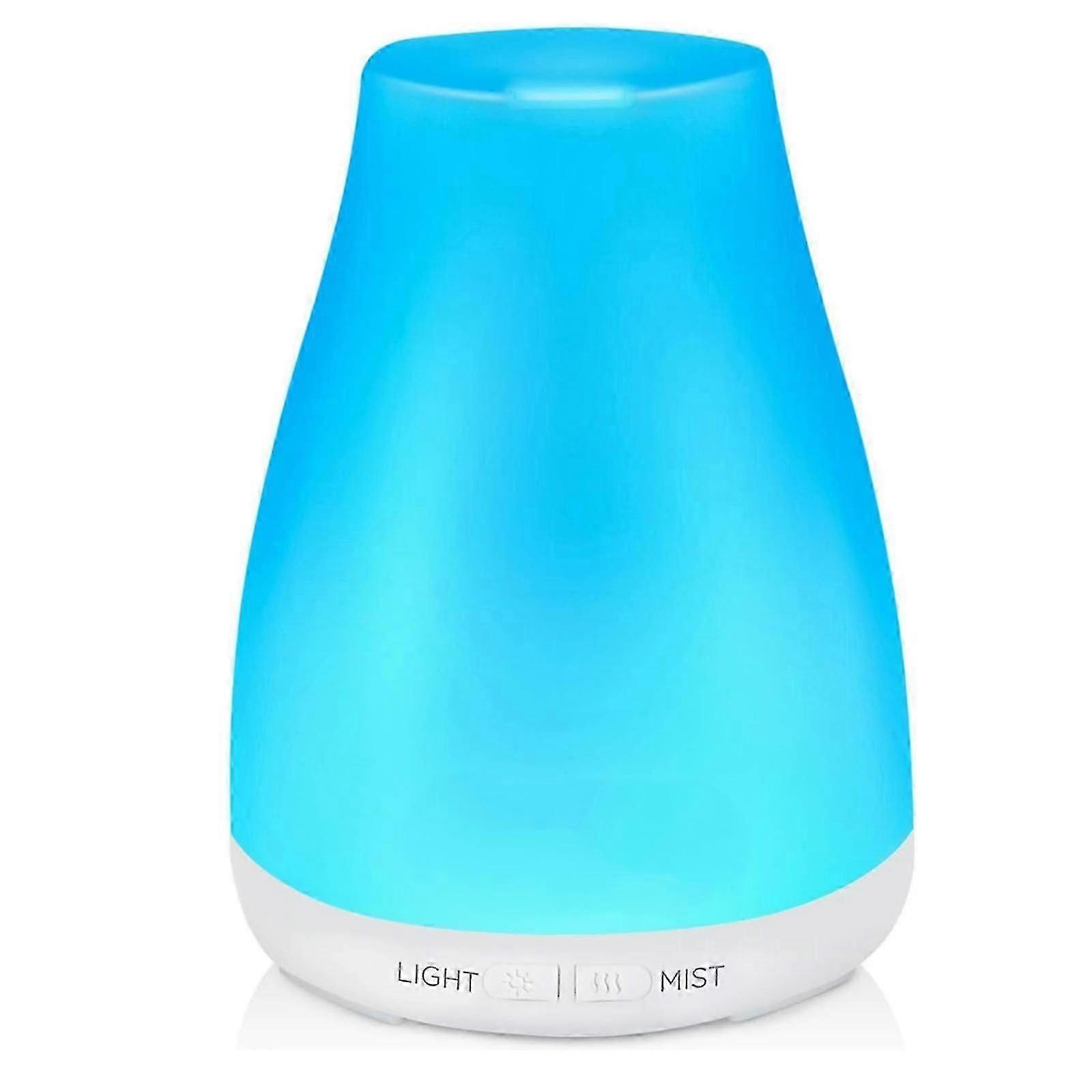 Essential Oil Diffuser, Aromatherapy Diffuser with Cool Mist Humidifier, LED Light, 2 Mist Modes, Waterless Auto Shutoff, Suitable for Home 