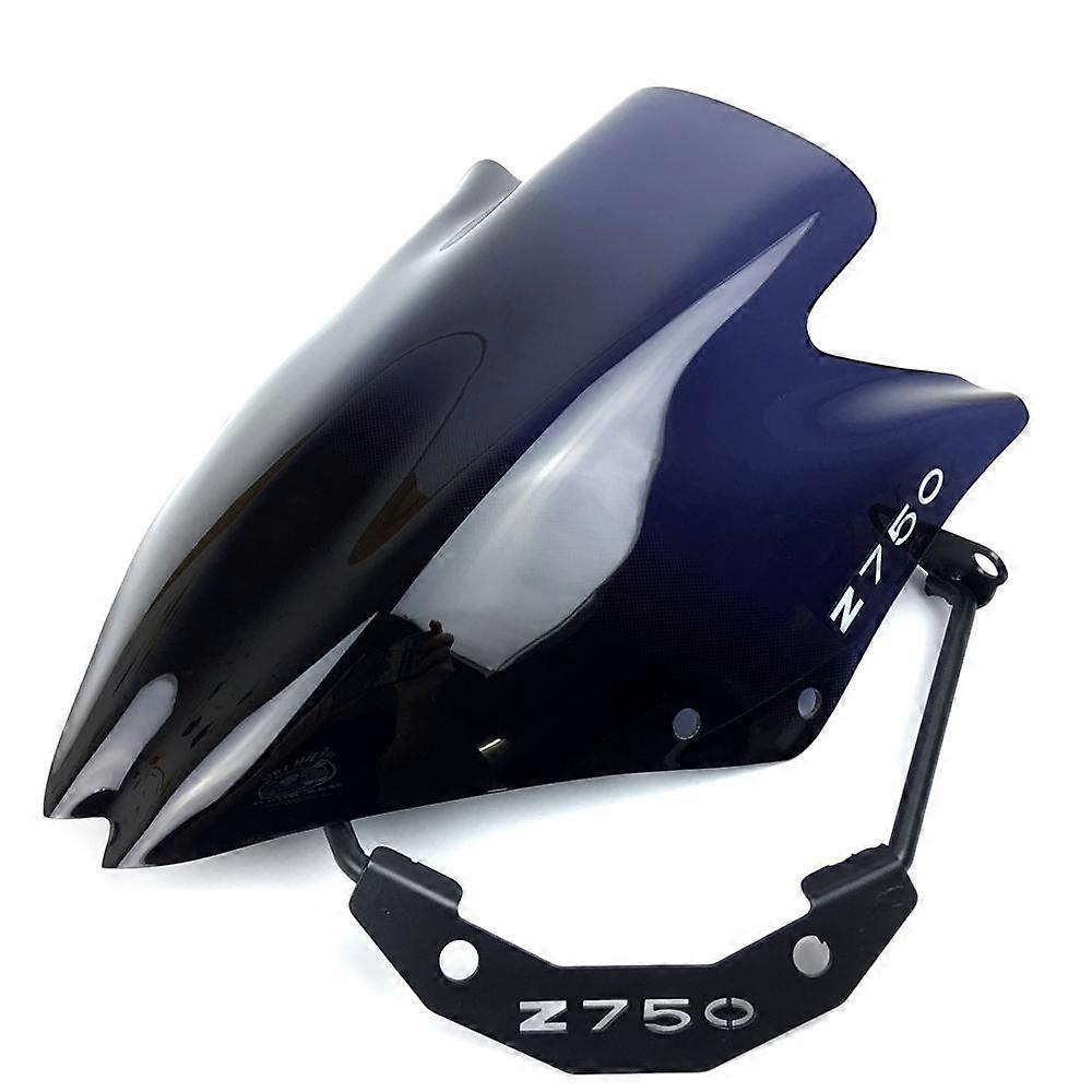 Motorbike Windscreens Wind Deflectors Windshield Fit For Kawasaki Z750 Z750R Z750 2007 2008 2009 2010 2011 2012