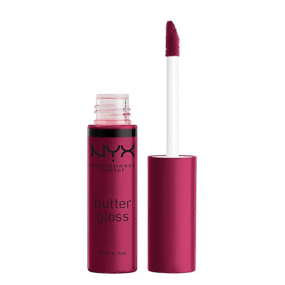 Nyx Professional Makeup Butter Lip Gloss, 22 Devil's Food Cake - 0.27 Fl Oz