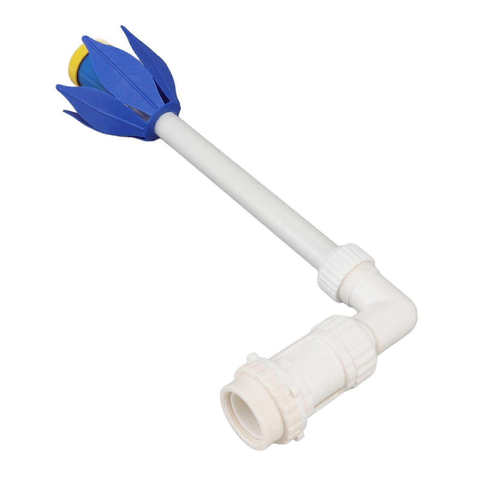 Above Ground Pool Fountain - Adjustable PVC Pool Fountain for Gardens, Lightweight, Easy to Install, Compatible with Above Ground Pools