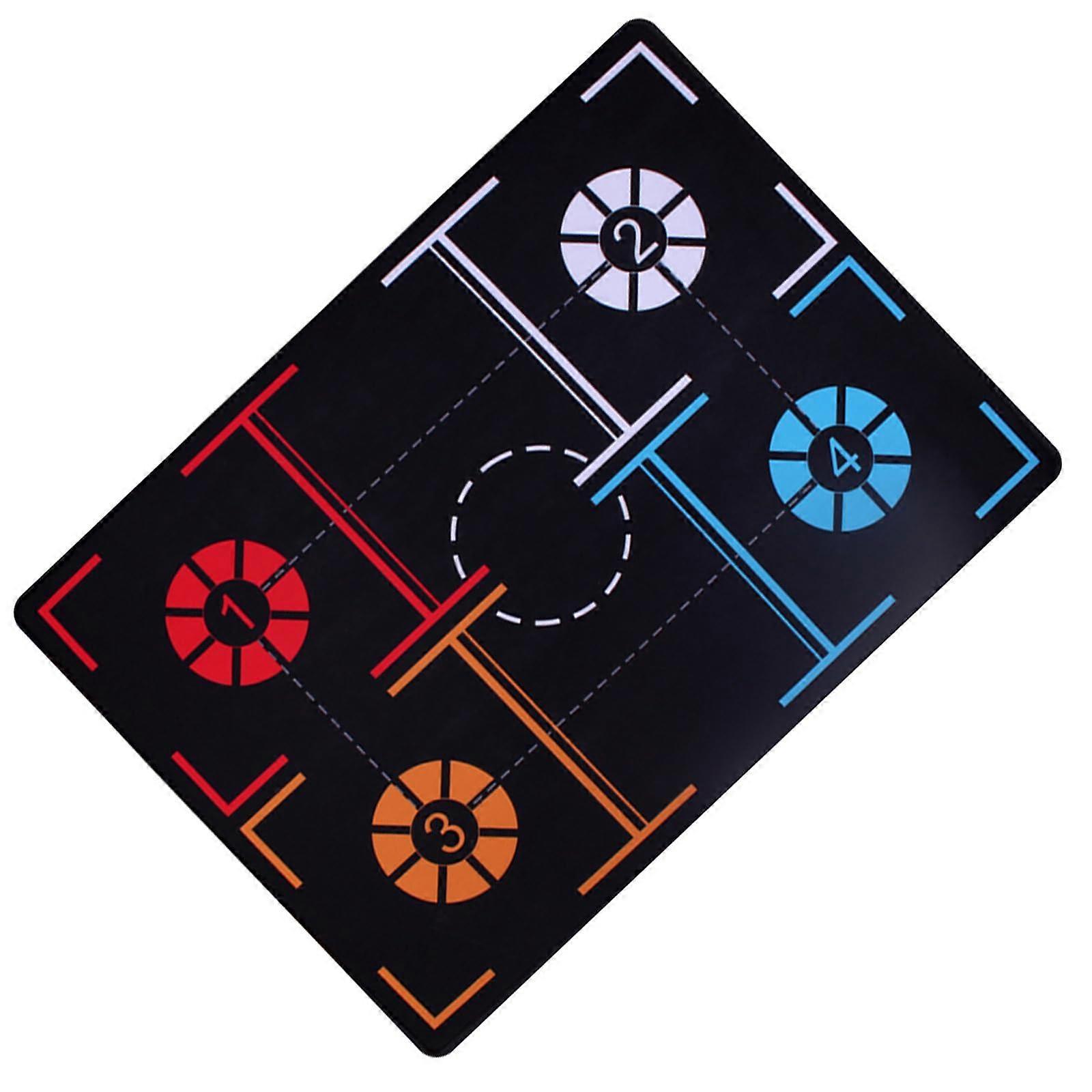 Training mat for the feet, basketball, to improve mobility, nonslip for indoor and outdoor use Large size 120 86 3