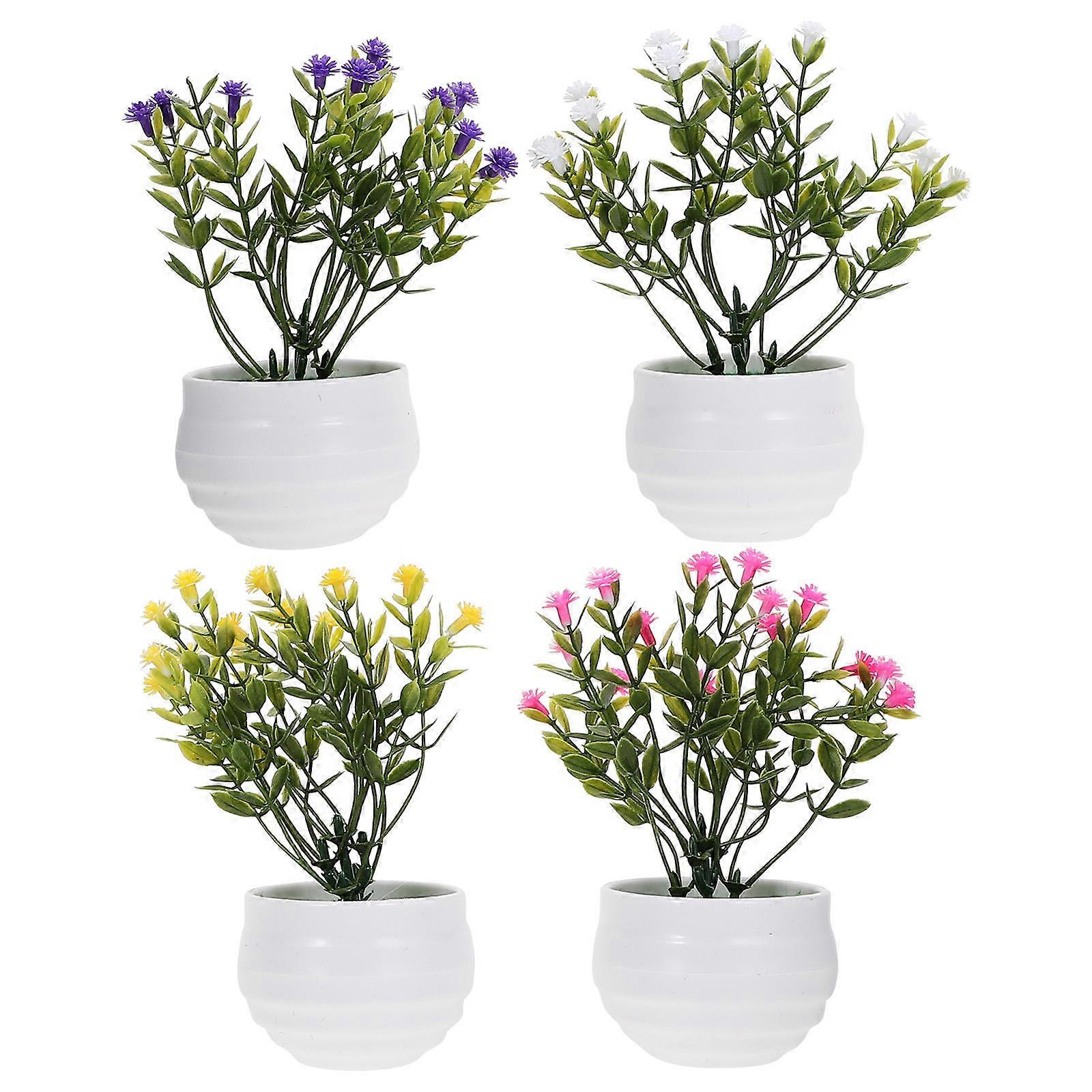 Mini Potted Plant for Practical Decor, Realistic Touch, Enhances Any Setting