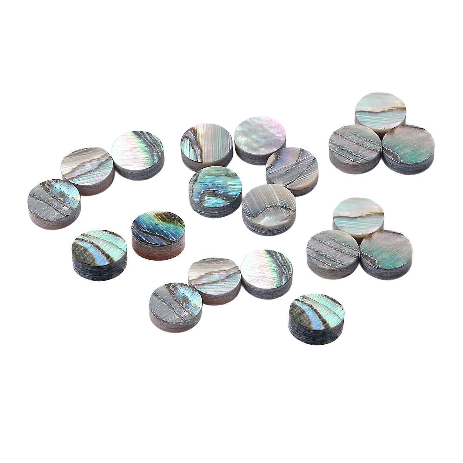 20 Pieces Guitar Inlay Fingerboard Dots,Fret Inlay Maker,Side Dots Fretboard
