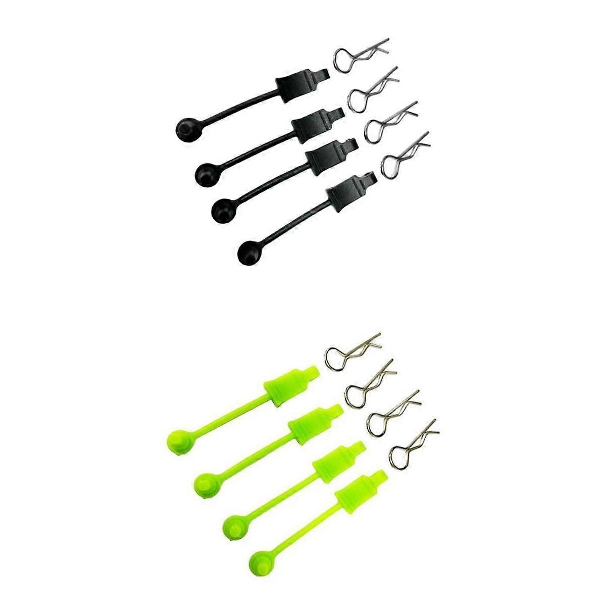 8 Pieces RC Body Shell Clip Pin for ARRMA 1/10 Buggy Car