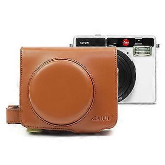 Vintage PU Ledertasche für Leica Sofort Kamera