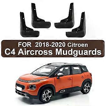 Soft Mud For Citroen C3 C4 C5X 2011-2024 Accessories TPE Mudguards Original Design Fender Anti-Snow Anti-Sand Guard Protector