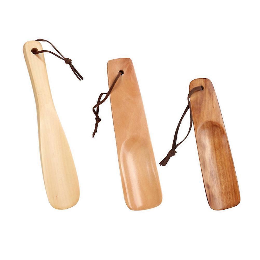 3pcs Professional Shoehorns Durable, Smooth Edged Shoe Helpers for Easy Wear and Various Shoe Types