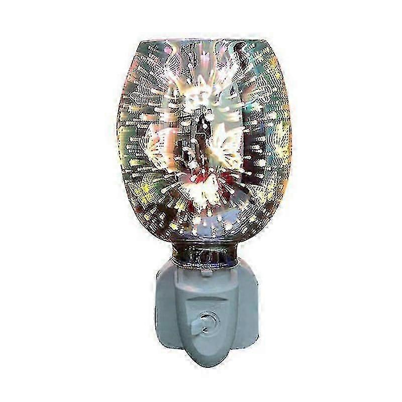 Diffuseur d'arômes à LED, brûleur à cire, chauffe-cire, prise britannique