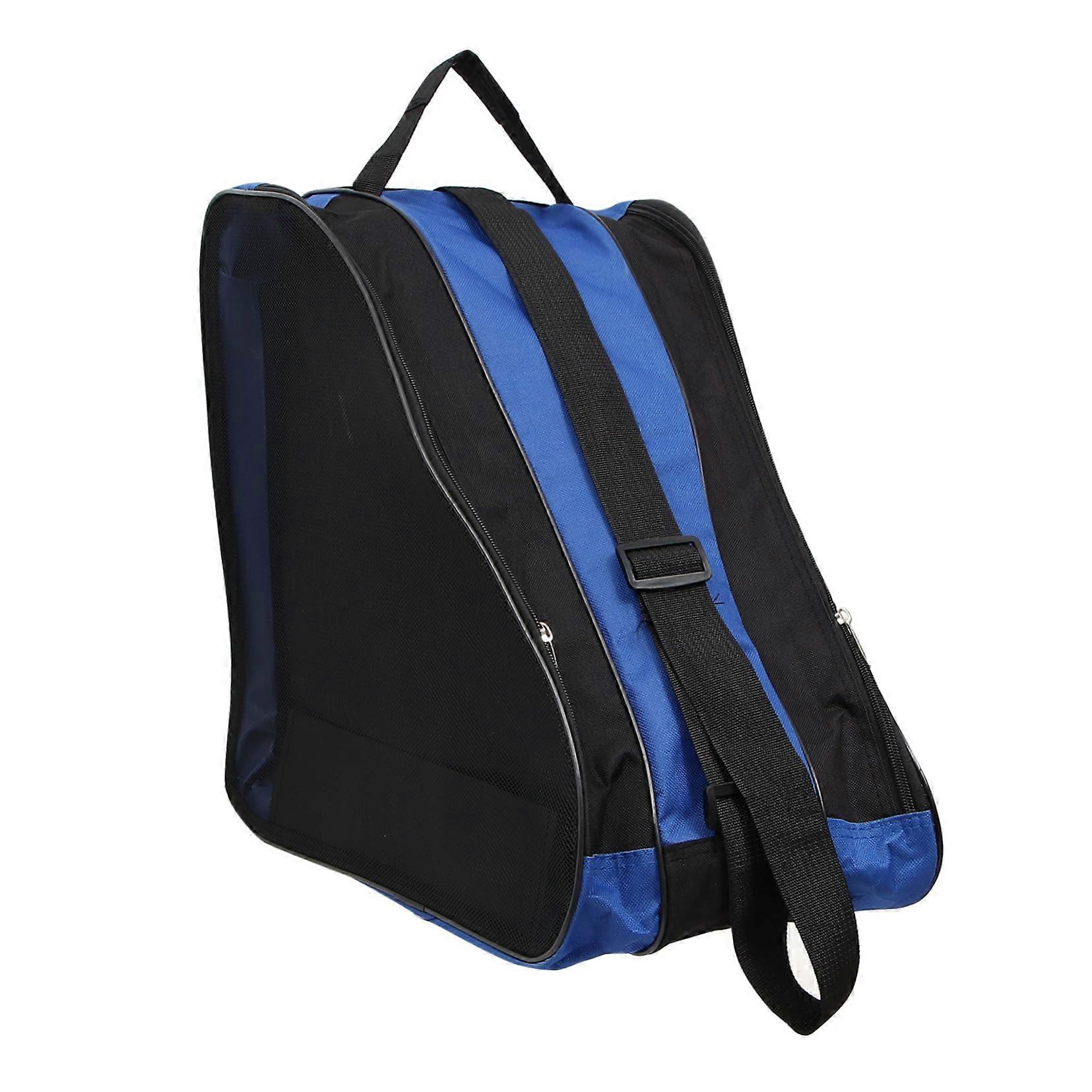 Roller Skates Storage Bag Fabric Black Blue