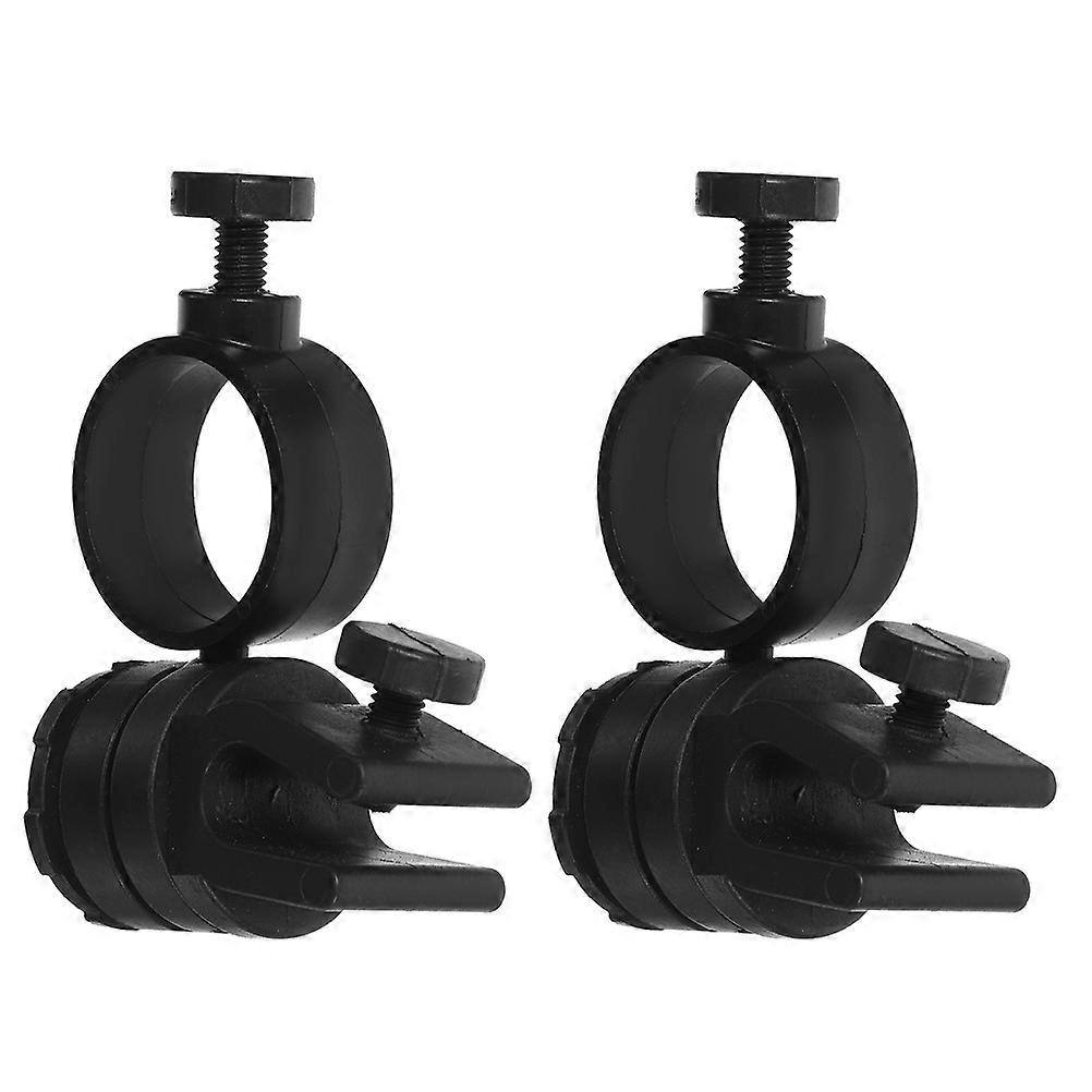 Headlamp Accessories Flashlight Mount Clip Helmet Accessory Safety Helmet Easy Installation 2Pcs