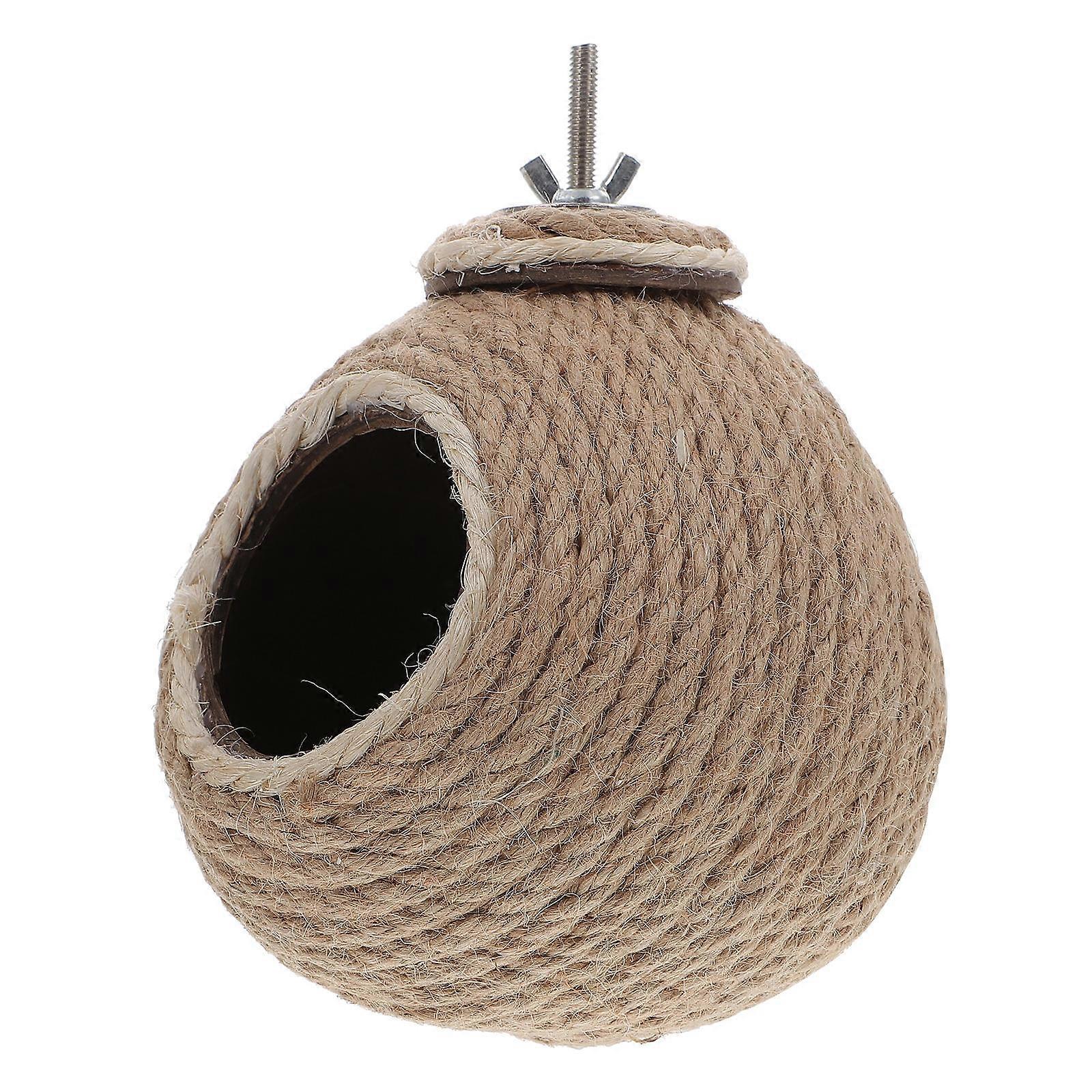Parrot Coconut House Delicate Design Sleeping Bed Home Use 1Pack