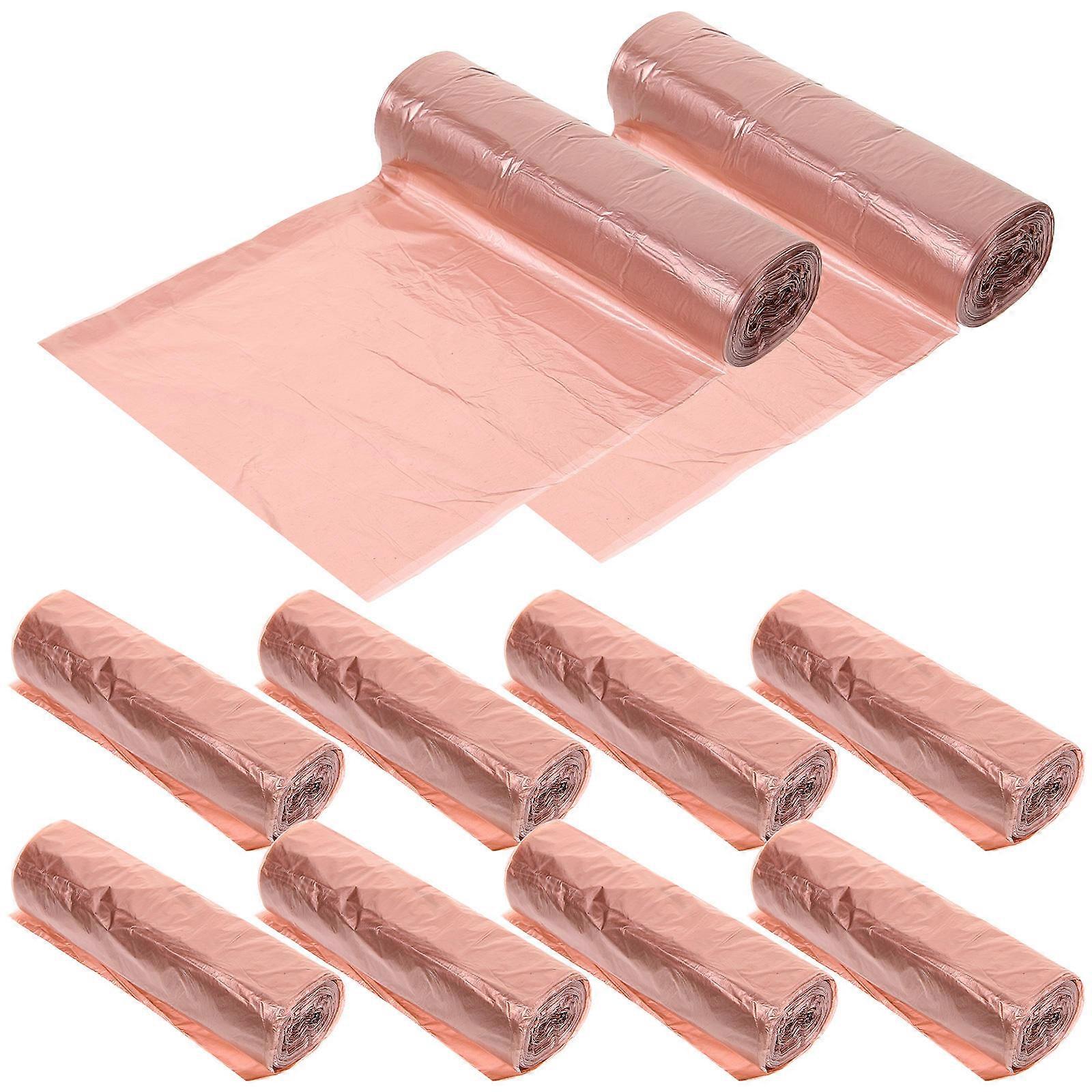 Rubbish Bag Golden Garbage Bag Home Use Large Capacity 100Pcs