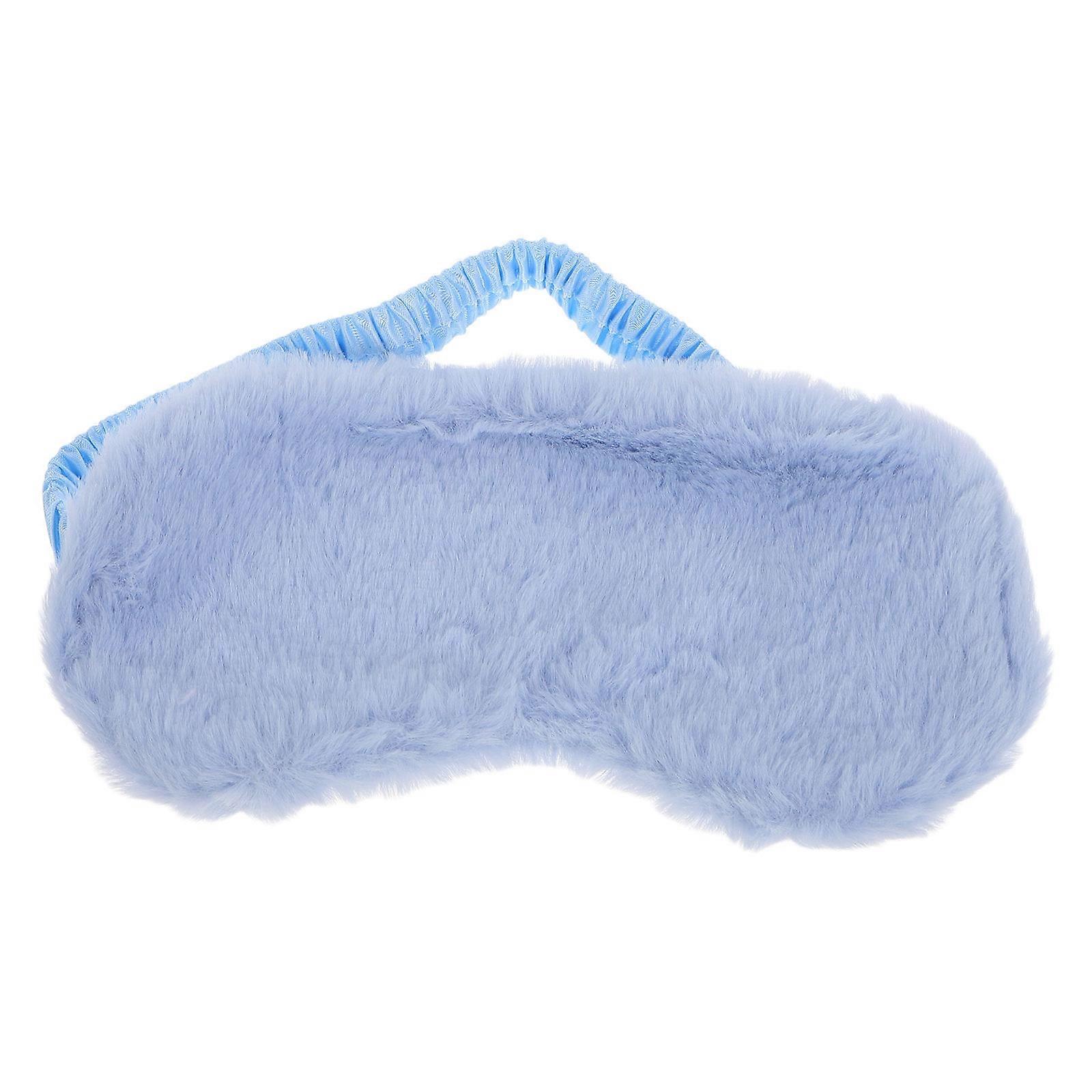 Plush Sleep Mask for Comfortable Rest – Cute Cartoon Eye Cover for Women, Light Blocking Design for Travel, Parties, and Relaxation