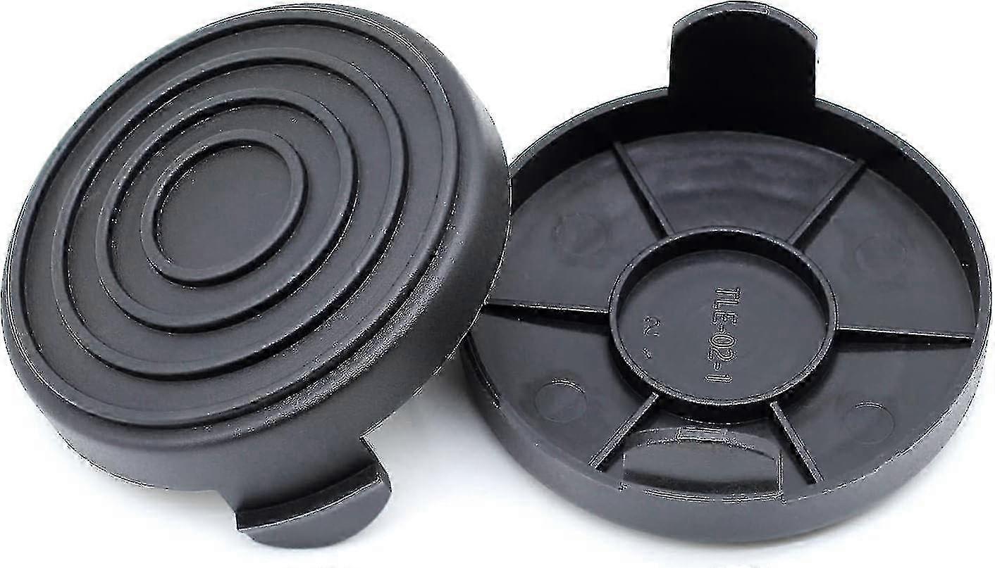 Spool Cover For Garden Trimmers (2 Pieces) - Compatible With Gardenline Glr Glt, Einhell Gc-et 4530 Set Edition 0619