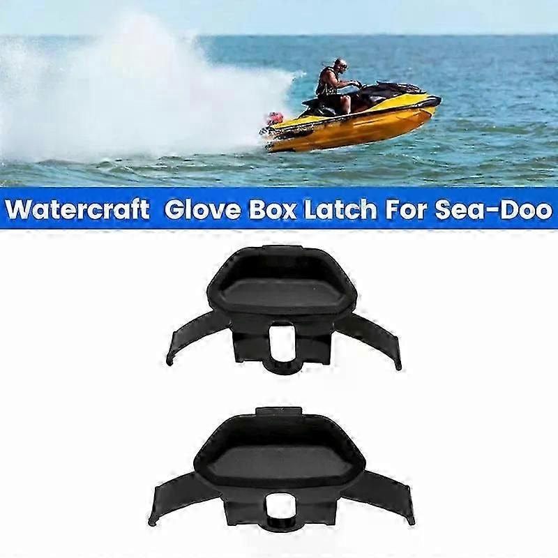 2PCS Watercraft Glove Box Latch Fit For Sea-Doo Explorer Fish GTI GTR GTX RXT RXT-X Wake 90 130 155 170 230 300 264000133