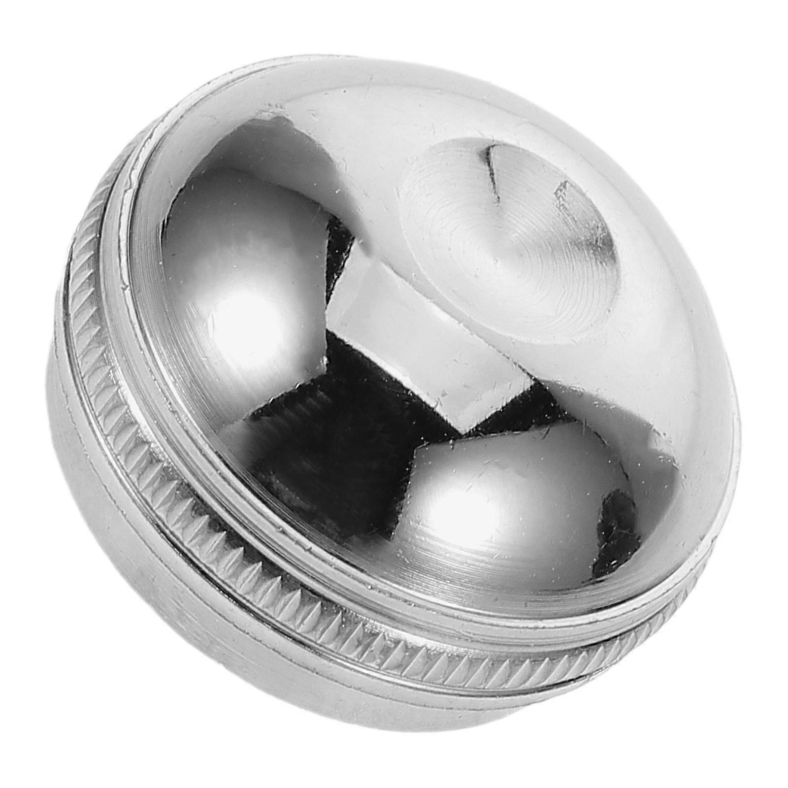 Silver Flute Replacement Head Round Metal Accessory For Woodwind Instruments Sound Quality Enhancement 1Pack